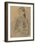 Young Girl: Marie Hamonet, C.1918-Gwen John-Framed Giclee Print