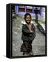 Young Girl, Nepal-Michael Brown-Framed Stretched Canvas