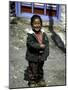 Young Girl, Nepal-Michael Brown-Mounted Photographic Print