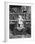 Young Girl Outside Her House, Ca. 1921-null-Framed Photographic Print