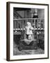 Young Girl Outside Her House, Ca. 1921-null-Framed Photographic Print