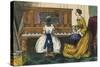 Young Girl Play a Piano-Charles Butler-Stretched Canvas
