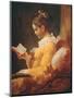 Young Girl Reading, about 1776-Jean-Honoré Fragonard-Mounted Giclee Print