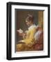 Young Girl Reading, C. 1770-Jean Honore Fragonard-Framed Art Print