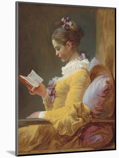 Young Girl Reading, C. 1770-Jean Honore Fragonard-Mounted Art Print