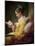 Young Girl Reading-Jean-Honoré Fragonard-Mounted Giclee Print