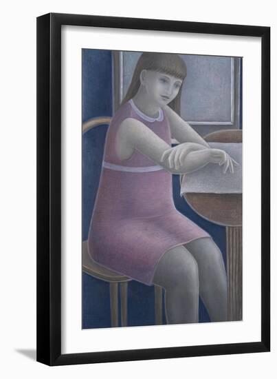 Young Girl Reading-Ruth Addinall-Framed Giclee Print