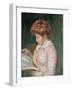 Young Girl Reading-Pierre-Auguste Renoir-Framed Giclee Print