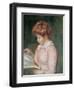 Young Girl Reading-Pierre-Auguste Renoir-Framed Giclee Print