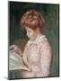 Young Girl Reading-Pierre-Auguste Renoir-Mounted Giclee Print