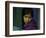 Young Girl's Face, Nepal-David D'angelo-Framed Photographic Print