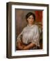 Young Girl Seated, 1909-Pierre-Auguste Renoir-Framed Giclee Print