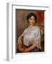 Young Girl Seated, 1909-Pierre-Auguste Renoir-Framed Giclee Print