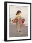 Young Girl Selling Fruits and Vegetables-Eugen Von Blaas-Framed Giclee Print