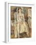 Young Girl Sitting-Jules Pascin-Framed Giclee Print