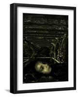 Young Girl Sleeping-Tim Kahane-Framed Photographic Print