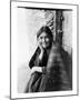 Young Girl Smiling-Edward S^ Curtis-Mounted Giclee Print
