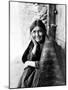 Young Girl Smiling-Edward S^ Curtis-Mounted Giclee Print