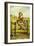 Young Girl Swinging on a Gate-John George Brown-Framed Giclee Print