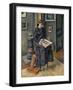 Young Girl with a Book, C1906-Charles Guerin-Framed Giclee Print