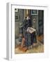 Young Girl with a Book, C1906-Charles Guerin-Framed Giclee Print