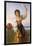 Young Girl with a Distaff-Joseph Bouvier-Framed Giclee Print