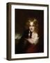 Young Girl with a Dog, C.1840-Margaret Sarah Carpenter-Framed Giclee Print