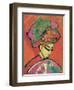 Young Girl with a Flowered Hat-Alexej Von Jawlensky-Framed Giclee Print