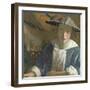 Young Girl with a Flute, C.1665-70-Johannes Vermeer-Framed Giclee Print