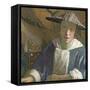 Young Girl with a Flute, C.1665-70-Johannes Vermeer-Framed Stretched Canvas