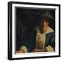 'Young Girl with a Flute', c1665-1675-Jan Vermeer-Framed Giclee Print