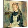 Young Girl with an Apron. Dated: 1891. Dimensions: overall: 65 x 54.6 cm (25 9/16 x 21 1/2 in.) ...-Berthe Morisot-Mounted Poster
