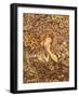 Young Girl with Flowers, 1900-Alphonse Mucha-Framed Giclee Print