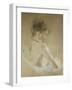 Young Girl With Naked Shoulders-Berthe Morisot-Framed Giclee Print