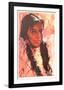 Young Girl With Otter Tail Braids-Shannon Stirnweis-Framed Collectable Print