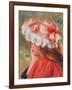 Young Girl with Red Hat, 1890-Pierre-Auguste Renoir-Framed Giclee Print