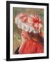 Young Girl with Red Hat, 1890-Pierre-Auguste Renoir-Framed Giclee Print