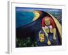 Young Girl with Turtle-Erik Slutsky-Framed Giclee Print