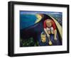 Young Girl with Turtle-Erik Slutsky-Framed Giclee Print