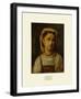 Young Girl-Jean-Baptiste-Camille Corot-Framed Collectable Print