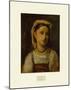 Young Girl-Jean-Baptiste-Camille Corot-Mounted Collectable Print