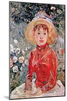 Young Girl-Berthe Morisot-Mounted Art Print