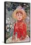 Young Girl-Berthe Morisot-Framed Stretched Canvas