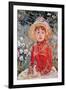 Young Girl-Berthe Morisot-Framed Art Print