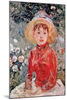 Young Girl-Berthe Morisot-Mounted Art Print