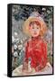 Young Girl-Berthe Morisot-Framed Stretched Canvas