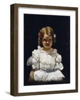 Young Girl-Michele Gordigiani-Framed Giclee Print