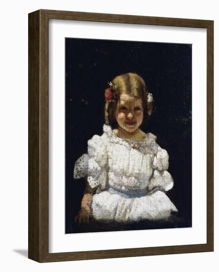 Young Girl-Michele Gordigiani-Framed Giclee Print