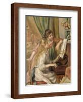 Young Girls at the Piano, 1892-Pierre-Auguste Renoir-Framed Giclee Print