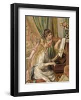 Young Girls at the Piano, 1892-Pierre-Auguste Renoir-Framed Giclee Print